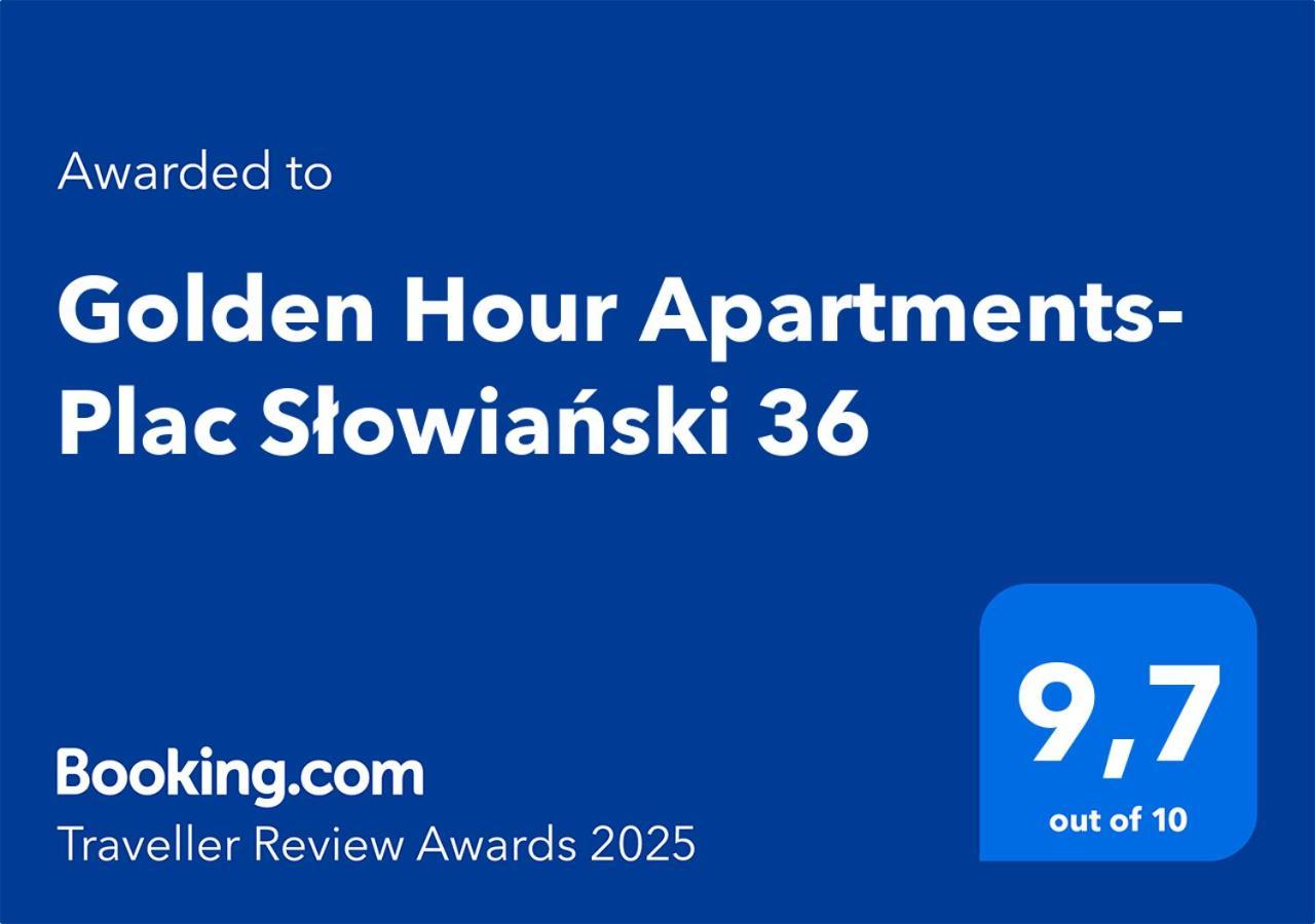 Golden Hour Apartments- Plac Slowianski 36 斯维诺乌伊希切 外观 照片